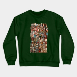 Strange houses from my dream Crewneck Sweatshirt